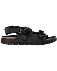 Birkenstock - Shinjuku Logo Strapped Sandals - Lyst
