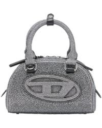 DIESEL - 1Dr Dome Rhinestone-Embellished Tote Bag - Lyst