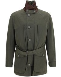 Brunello Cucinelli - Belted Coat - Lyst