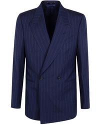 Paul Smith - Double-Breasted Pinstripe Blazer - Lyst