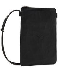 Y-3 Y3 Men's Yohji Messenger Bag in Black for Men | Lyst