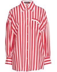 Dolce & Gabbana - Striped Long-Sleeve Shirt - Lyst