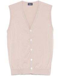 Drumohr - Cotton Vest - Lyst