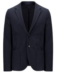 Harris Wharf London - Textured Two-Button Blazer - Lyst