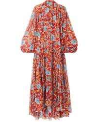 RIXO London - Long Sleeve Dress - Lyst