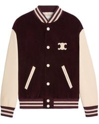 Celine - Loose Teddy Jacket - Lyst