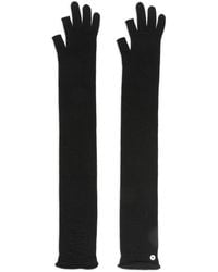 Rick Owens - Wool Knitted Gloves - Lyst