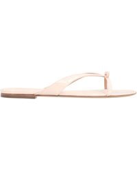 Ferragamo - Ferragamo Mini Bow Flip Flops - Lyst