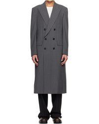 sunflower - Db Striped Coat - Lyst
