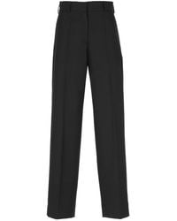 Palm Angels - High-Waist Straight-Leg Tailored Trousers - Lyst