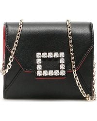 Roger Vivier - Buckle Chain-Link Wallet - Lyst