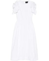 Simone Rocha - Rose Puff Sleeve Hip Dress - Lyst