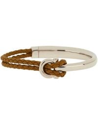 Ferragamo - Ferragamo Logo-Engraved Bracelet - Lyst