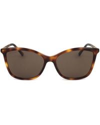 Jimmy Choo - Geometric Frame Sunglasses - Lyst