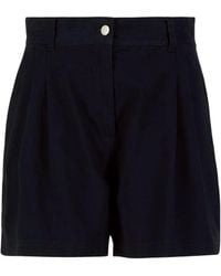 Barbour - Fern Pleated Shorts - Lyst