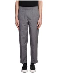 Neil Barrett - Low-Waist Elasticated Waistband Trousers - Lyst