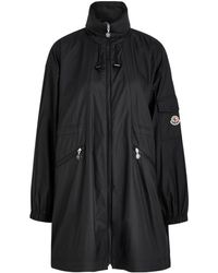 Moncler - Logo-Print Parka - Lyst