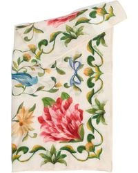 Barbour - X Farm Rio Printed Scarf - Lyst