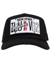 DSquared² - X Vaquera Logo Patch Baseball Cap - Lyst