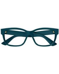Gucci - Eyewear Rectangle Frame Glasses - Lyst