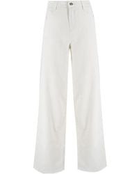 Ermanno Scervino - High Waist Baggy Jeans - Lyst