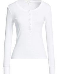Rag & Bone - Plain Colour T-Shirt - Lyst