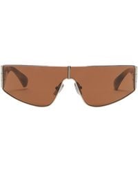 Max Mara - Mask-Style Sunglasses - Lyst