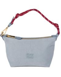 Miu Miu - Zippered Handbag - Lyst