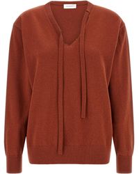 Dries Van Noten - Towie V-Neck Knitted Sweater - Lyst