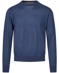 Canali - Long-Sleeve Knit Top - Lyst