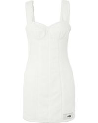 Dolce & Gabbana - Number-Patch Cotton Mini Dress - Lyst