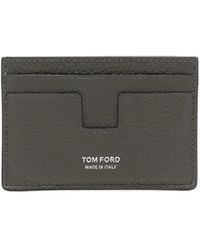 Tom Ford - Logo Embossed Card Holder - Lyst
