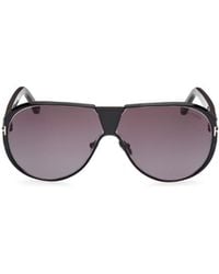 Tom Ford - Logo Logo Sunglasses - Lyst