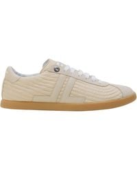 Lanvin - Quilted Logo Sneakers - Lyst