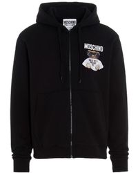 Moschino - Toy Bear Print Hoodie - Lyst