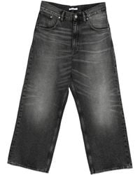 sunflower - Topstitching Wide-Leg Jeans - Lyst