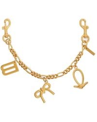 Balenciaga - Logo Charm Chain - Lyst