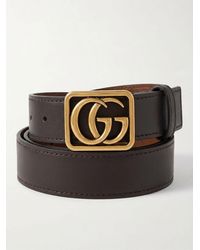 Gucci - Gg Plaque Reversible Belt - Lyst
