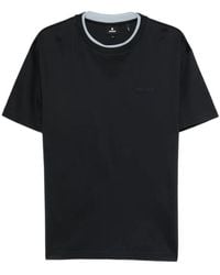 Mackage - Contrast Trim Logo T-Shirt - Lyst