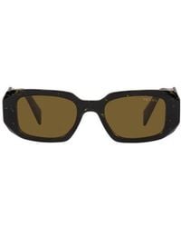 Prada - Eyewear Rectangular Frame Sunglasses - Lyst