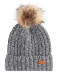 Barbour - Saltburn Tartan Scarf Beanie Knitted Set - Lyst