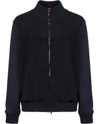 Kiton - High Neck Zipped Cardigan - Lyst
