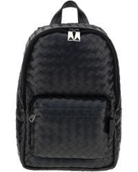 Bottega Veneta - Small Intrecciato Backpack - Lyst