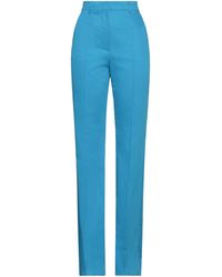 Sportmax - Solid Color Stretch Straight-Leg Pants - Lyst