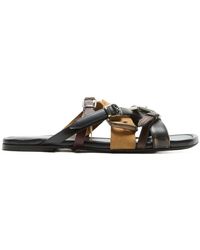 Acne Studios - Buckle Strap Sandals - Lyst
