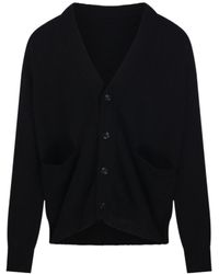 A PAPER KID - Buttoned Patch-Pocket Cardigan - Lyst