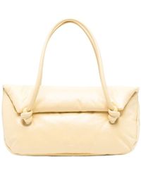 Jil Sander - Logo Printed Shoulder Bag - Lyst