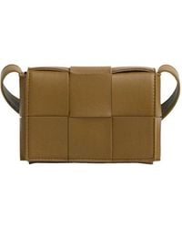 Bottega Veneta - Intrecciato Leather Mini Bag - Lyst