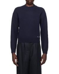 A.P.C. - Crewneck Long-Sleeved Jumper - Lyst