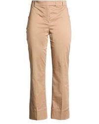 Max Mara - Stretch Straight-Leg Pants - Lyst